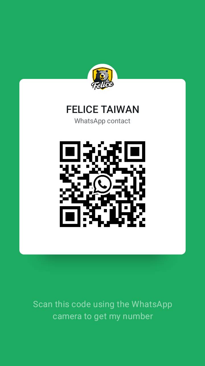 FELICE Taiwan WhatsApp QR code